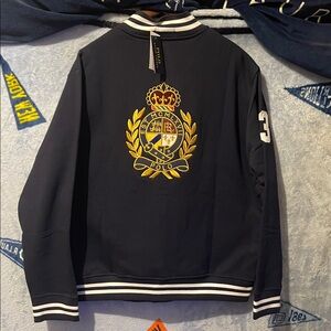 Polo by Ralph Lauren Black Jacket with White Accents